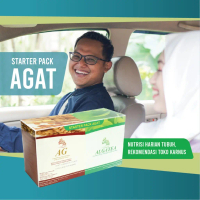 AGAT Paket 20 Alga Gold dan 20 Alga Tea
