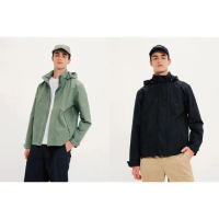 【AIGLE】男 GORE-TEX 輕量防水透氣外套AG-4P130 兩色(男外套 防水透氣外套 Goretex)