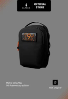 Alpaka Metro Sling Max 9th Anniversary Limited Edition with Patch Tas Selempang Pria