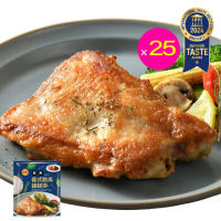 【卜蜂】香酥皮脆 經典義式脆皮雞腿排 超值25包組(200g/包_榮獲2024 ITI國際風味評鑑1星獎章)
