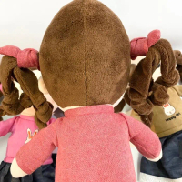 Seulgi Boneka Doll Happy Girl Cantik Perempuan Kuncir 05021075 Bahan Silikon Lembut Full Bordir Ramb