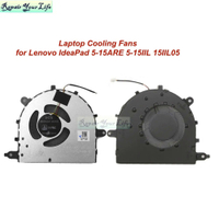 5V CPU Laptop Cooling Fans for IdeaPad 5-15ARE 5-15IIL 15II05 5-15ARE05 15IT L05 Notebook Cooler Fan Radiator 5F10S13906