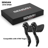 SENSAH STI Road Bike Shifters Double 2×10 Speed Lever Brake Bicycle Derailleur Groupset Compatible for R7000 4700 Tiagra 8000