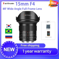 7 Artisans 7artisans 15mm F4 MF Wide Angle Full-Frame Lens For Sony E FX3 Nikon Z Z50 Leica Canon RF EOS-R EOS-R5