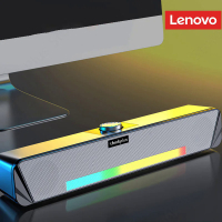 เดิม Lenovo TS33 AUX บลูทูธ5.0ลำโพง360บ้านภาพยนตร์รอบทิศทาง Sound Bar ลำโพงเสียงสำหรับโต๊ะคอมพิวเตอร์ซับวูฟเฟอร์