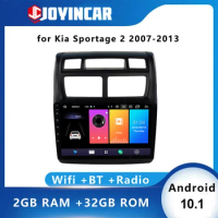 JOYINCAR 2Din 2+32G Android 10.1 WiFi Car Radio Multimedia Video Player For Kia Sportage 2 07-2013 Navigation GPS Headunit 2 Din
