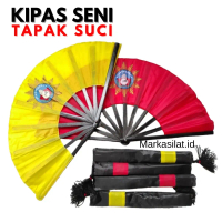 Kipas Seni Pencak Silat Logo TS Tapak Suci Termurah Markasilat Store Kain Bambu