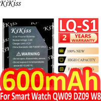 600mAh KiKiss Powerful Battery LQ-S1 for Smart Watch Fashion Meter QW09 DZ09 W8 A1 V8 X6