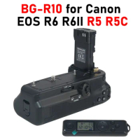 R5 Battery Grip with Remote Control BG-R10 Vertical Grip for Canon EOS R5 R5C Battery Grip