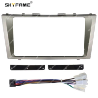 SKYFAME Car Frame Fascia Adapter Android Radio Dash Fitting Panel Kit For Toyota Camry 7 XV 40 50 Daihatsu Altis Solara
