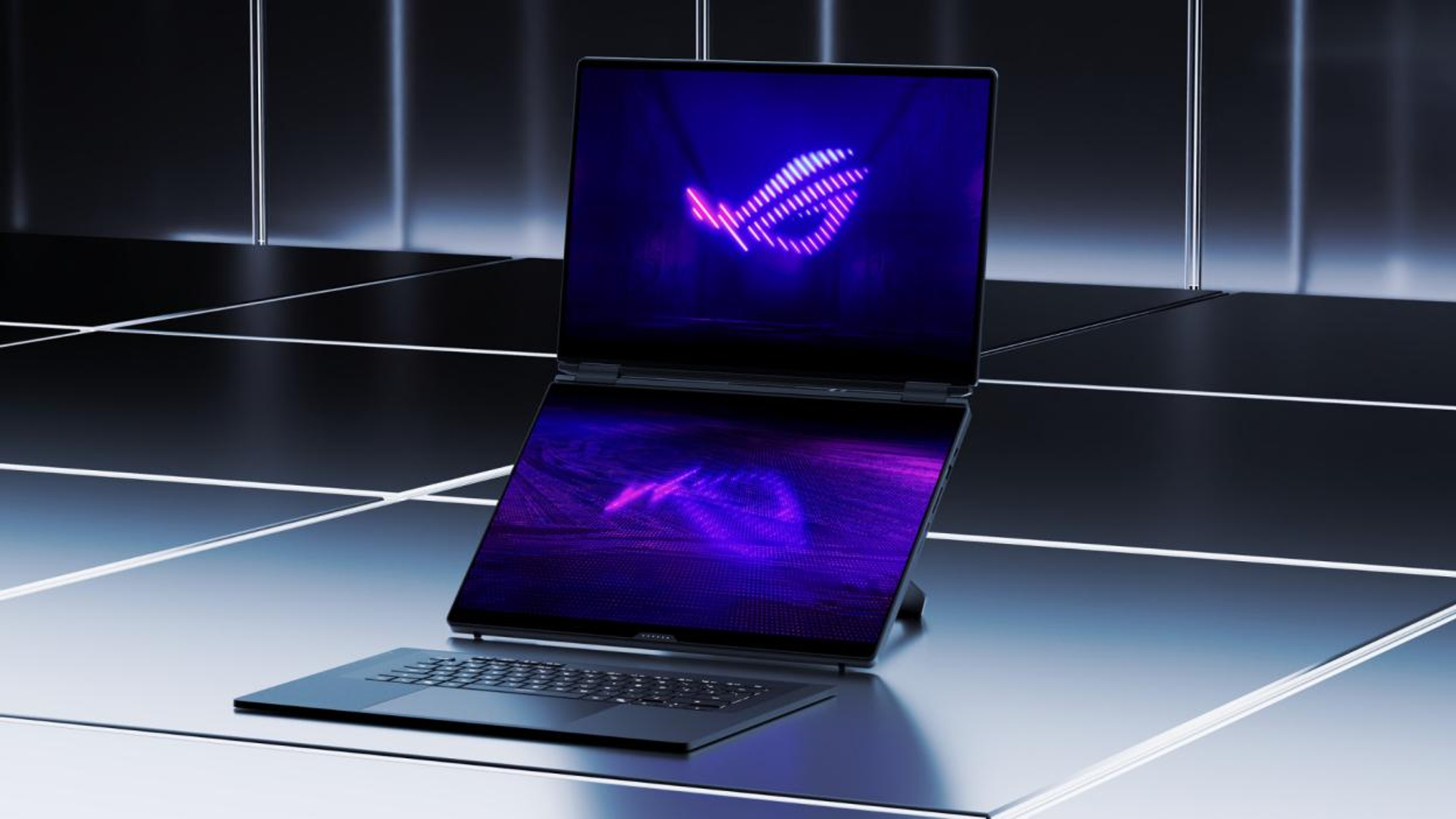 ASUS、デュアル16インチOLEDパネルと最高峰スペックを搭載した2026年