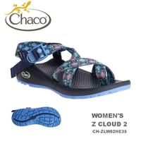 【速捷戶外】美國 Chaco  Z/CLOUD 越野紓壓運動涼鞋 女款CH-ZLW02HE35 -夾腳(尋蹤日蝕),戶外涼鞋,運動涼鞋,佳扣