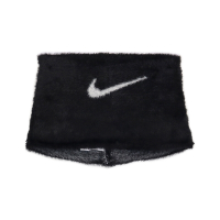 Nike 圍脖 Plush Knit Infinity Scarf 男女款 黑 白 毛絨絨 針織 頸套 保暖 N100886901-0OS