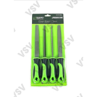 Tekiro Files set 6\ 4pc Kikir set 6\" 4pc Kikir tekiro Kikir gagang fib"