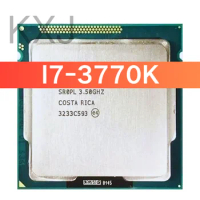 Original Processor i7 3770K Quad Core LGA 1155 3.5GHz 8MB Cache With HD Graphic 4000 TDP 77W Desktop CPU i7-3770K