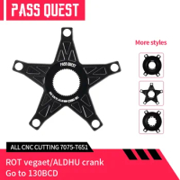 PASS QUEST Modified Parts Spider For Rotor REX 3D+ 3DF Spider VEGAST/ALDHU Spider 110/130BCD Bicycle