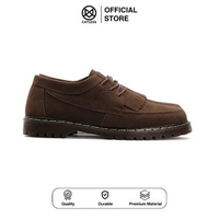 Sepatu Hamburg suede Brown Sepatu Pria Loafers Boots Suede 40