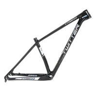 TWITTER frame M5 all black carbon fiber mountain bike frame thru axle 12*142 (148) EPS technology OEM carbon mountain bike frame