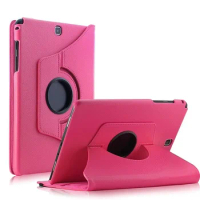 For Samsung Galaxy Tab A 9.7 T555C T550 Case Cover For Samsung Galaxy Tab A 9.7 SM-T550 360 Rotating Folio Pu Leather Cases Capa