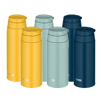 【THERMOS膳魔師】買1送1_不鏽鋼勾勾環真空保溫杯750ml+500ml(JOO-750+JOO-500)