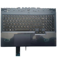 Laptop US/UK Keyboard For Lenovo Legion 5-15ITH6H 5-15ACH6H Palmrest Upper Cover