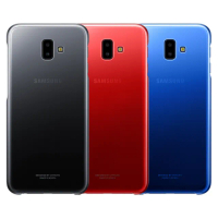 【Samsung 三星】GALAXY J6+ 原廠漸層透明背蓋(台灣公司貨)