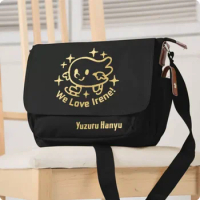 Anime Hanyu Yuzuru Crossbody Canvas Bags School Bag Unisex Messenger Bag Fashion Shoulder Bag 1283