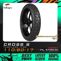 TAYAR CORSA PLATINUM TUBELESS TYRE CROSS S 110/80-17