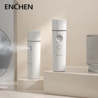 ENCHEN Mini Humidifier Mist Facial Sprayer ABS LCD Moisturizing Beauty Steamer Atomize 1 Second Face Hydrated Skin Care Tools