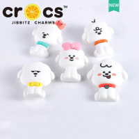 Khóa giày, Thiết kế chéo BT21 Bts BT21, Phụ kiện giày Guốc hoạt hình dễ thương