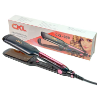 New CKL-308 เครื่องหนีบผมตรงเงา แผ่นรีดหน้ากว้าง