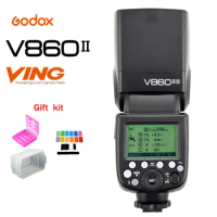 Godox Ving V860II V860II-S TTL GN60 Flash Speedlite HSS 1/8000 with Li-ion Battery for Sony DSLR A7R A7RII A58 A99 A6000 DSLR