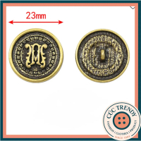 Combo 5c Cúc kim loại size 23, AB7 cúc áo Dchic, cúc xoắn, cúc cầu vai, tay áo, áo dạ, veKIm