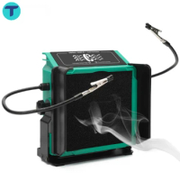 Portable Smoke Extractor Metal Solder Fume Extractor Purifier for Phone Motherboard PCB Repair Soldering Fume Smoke Absorber