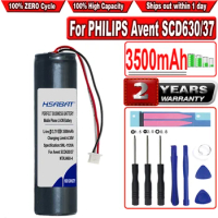 HSABAT 3500mAh NTA3460-4 Battery for PHILIPS Avent SCD630/37, SDC630