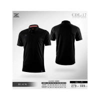 เสื้อโปโล CDL-17 CADENZA รุ่นใหม่ล่าสุด ดีไซน์เรียบหรู ของแท้100% ใส่ได้ทั้งชายและหญิง(ไซส์พิเศษ) คํ