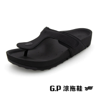 G.P VOID防水透氣機能柏肯人字拖鞋 女鞋(黑色)
