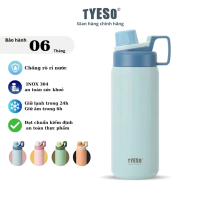 Bình giữ nhiệt TYESO  INOX 304 cách nhiệt chân không  giữ lạnh và nóng 01-01008/01009/01010