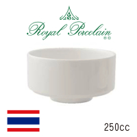【Royal Porcelain泰國皇家專業瓷器】SOLARIS湯碗/線紋(泰國皇室御用白瓷品牌)
