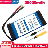 LOSONCOER 26000mAh Player Speaker GSP0931134 01 Battery For JBL Boombox Boombox1 Boombox 1 JEM3316 JEM3317 JEM3318 Batteries