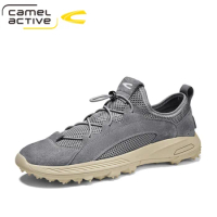 Camel Active Genuine Leather Soft-soled Men Loafers Shoes Lace-up Simple Casual Shoes Men Spring and Autumn New Shoes