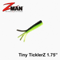 【RONIN 獵漁人】ZMAN TINY TICKLERZ 1.75吋 水母鬚棒蟲 蠕蟲(路亞 軟蟲 淡水 海水 根魚 小餌)