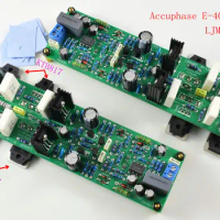 Golden Throat Accuphase E405-MOD Modified Version Front and Back Combined Power Amplifier Parts Finished Board