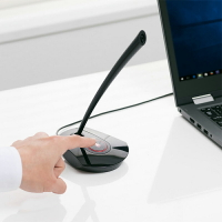 麥克風USB電容麥電腦臺式學習會議游戲直播語音話筒