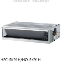 禾聯【HFC-SK91H/HO-SK91H】變頻冷暖吊隱式分離式冷氣