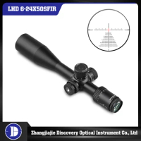 Discovery 6-24 Rifle Scope LHD 6-24X50SFIRFFP-Z ZERO STOP High Definition Bright Glass