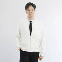 PLATINI BOMBER JACKET SWEAT DRY | OUTER JAKET KNIT PRIA 87003 Cream XL