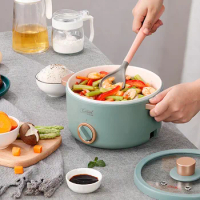 Mini Electric Cooking Pot Home Multifunctional Dormitory Electric Pot Small Appliance Electric Wok Non-stick Electric Hot Pot