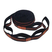 1/2PCS Hammock Straps Belts Extra Strong &amp; Lightweight Ropes and 600 LBS Breaking Strength No Stretch Polyester Hammock Straps