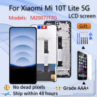 6.67'' Screen For Xiaomi Mi 10T Lite 5G M2007J17G LCD Display 10 Touches Screen Digitizer Parts
